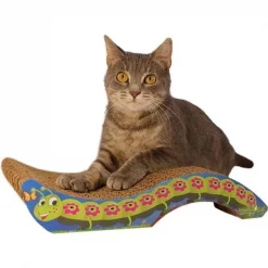 Petpurifiers Scratch N Shapes Caterpillar Cat Scratcher
