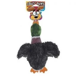 Sergeants Pet Care Products Crazy Paws Plush Duck Dog Toy 49868