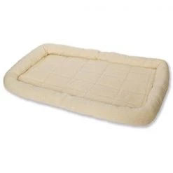 Miller Manufacturing 152259 Large Cream Fleece Dog Bed