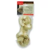 Hartz Mountain Industries Inc Hartz 5in. Chicken Dental Rawhide Roundknot Bone 81517