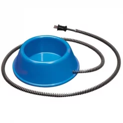 Allied Precision Ind 1B 1 Quart Plastic Heated Pet Bowl
