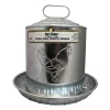 Harris Farms Llc Pet 4212 2 Gallon Double Metal Wall Chick Water Fountain