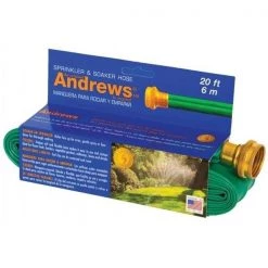 A.m. Andrews 70-12350 20 in. Green Sprinkler & Soaker Hose