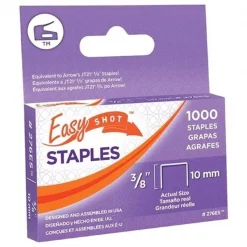 Arrow Fastener 276ES Easy Shot Staples; 0.37 in.