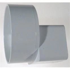 Genova Products PVC Offset Downspout Adapter 46234