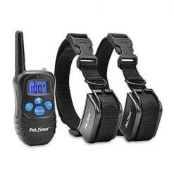 Petpalace 14-24 in. Dog Training Electronic Two Collar