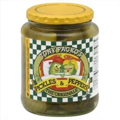 TONY PACKOS PICKLE & PEPPER ORIG-24 OZ -Pack of 6