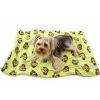 Klippo Pet KBLNK053 Silly Monkey Ultra-Plush Blanket; Lime - One Size