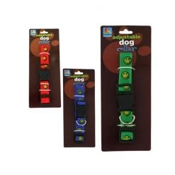 Bulk Buys DI320-72 11 x 11 x 11 Happy Face Dog Collar - Pack of 72