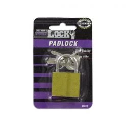 Bulk Buys LL013-24 Padlock with Keys - Pack of 24