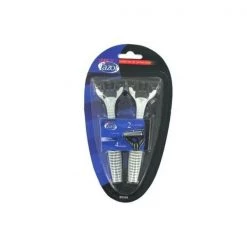 Bulk Buys BE099-96 Mens Quadruple Blade Disposable Razors -Pack of 96