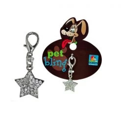 Bulk Buys HB848-72 Pet Bling Collar Charm -Pack of 72
