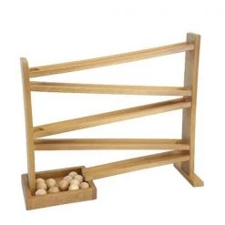 Burts Bees Pet Lapps Toys & Furniture 117 U Wooden Ball Roller Toy; Unfinished