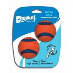 Canine Hardware 781022 Medium Ultra Balls - 2 Pack
