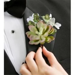 Lillian Rose BT600 Moss Boutonneire