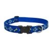 Lupine Pet Lupine 41852 1 in. Dapper Dog 12 in. - 20 in. Adjustable Dog Collar