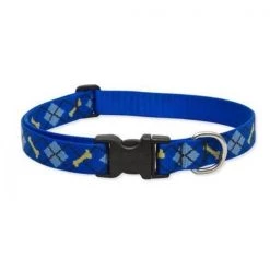 Lupine Pet Lupine 41852 1 in. Dapper Dog 12 in. - 20 in. Adjustable Dog Collar