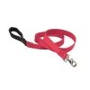 Lupine Pet Lupine 22559 1 in. Red 6 ft. Padded Handle Dog Leash