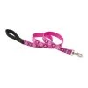 Petpalace 1 in. Puppy Love 6 ft. Padded Handle Dog Leash