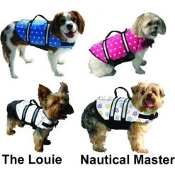 Lorenz and Jones Marine Distributors PP1400 DOGGY VEST M PINK POLKADOT