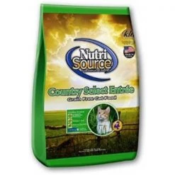 Animal Supply Company TU28205 Nutrisource Grain-Free Country Select Entree Dry Cat Food