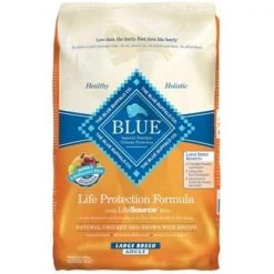 Blue Buffalo Co Ltd Blue Buffalo BB00038 Large Breed Adult Natural Chicken & Brown Rice; 30 lbs.