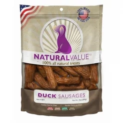 Loving Pets Corp Loving Pets AO08071 Soft Chew Duck Sausages; 1. 02 lbs.
