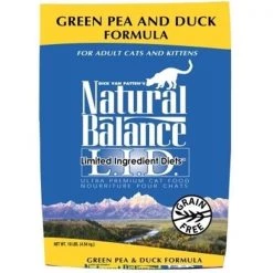 Natural Balance Pet Foods NA00510 Duck & Green Pea Cat 10 lbs.