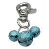 Mirage Pet Products 11-02 AQ Lobster Claw Bell Charm Aqua .