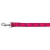 Unconditional Love Girls Rock Nylon Ribbon Dog Collars 1 wide 6ft Leash