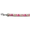 Mirage Pet Products 125-093 1006 Pink Camo Nylon 1 wide 6ft Leash