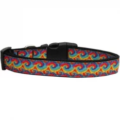 Mirage Pet Products 125-102 LG Tie Dye Dog Collar Large