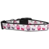 Unconditional Love Pink and Purple Cupcakes Dog Collar Large