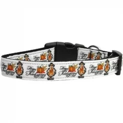 Mirage Pet Products 125-125 LG Happy Thanksgiving Dog Collar Large
