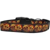 Mirage Pet Products 125-149 MD Skull Crossed Lovers Nylon Dog Collars Medium