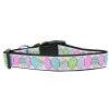 Unconditional Love Easter Egg Nylon Dog Collar Medium