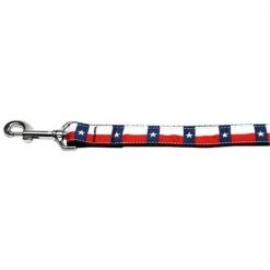 Mirage Pet Products 125-183 1006 Texas Flag Nylon Dog Leash 6 Foot