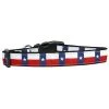 Mirage Pet Products 125-183 MD Texas Flag Nylon Dog Collar Medium