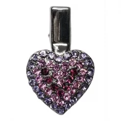 Unconditional Love Heart Clip Purple
