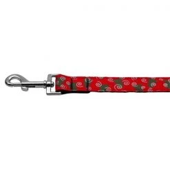 Mirage Pet Products 25-09 1006 Christmas Trees Nylon and Ribbon Collars . 1 in. wide x 6 Leash