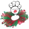 Mirage Pet Products 25-14 LG Christmas Stars Smoocher Large .