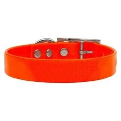 Mirage Pet Products 45-10 LGOR Plain Tropical Jelly Collars Orange Lg
