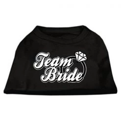 Mirage Pet Products 51-77 XXXLBK Team Bride Screen Print Shirt Black XXXL - 20