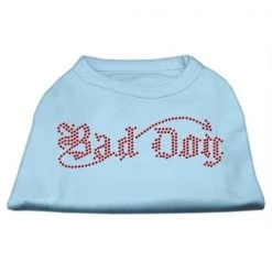 Mirage Pet Products 52-07 LGBBL Bad Dog Rhinestone Shirts Baby Blue L - 14