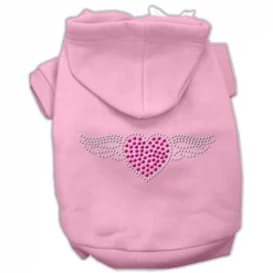 Mirage Pet Products 54-06 XXXLPK Aviator Hoodies Pink XXXL- 20