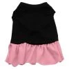 Mirage Pet Products 59-00 XXXLBKPK Plain Dress Black with Pink XXXL - 20