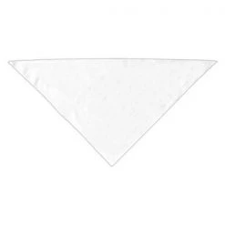 Mirage Pet Products 66-00 SMWT Plain Bandana White Small