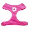 Mirage Pet Products 70-09 LGPK Daisy Design Soft Mesh Harnesses Pink Large