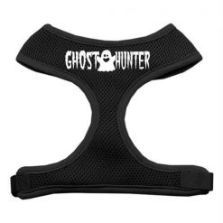 Mirage Pet Products 70-13 XLBK Ghost Hunter Design Soft Mesh Harnesses Black Extra Large