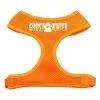 Mirage Pet Products 70-13 XLOR Ghost Hunter Design Soft Mesh Harnesses Orange Extra Large
